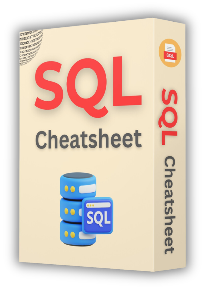 SQL Cheatsheet bonus eBook mockup